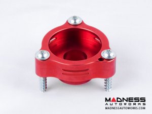 Alfa Romeo Stelvio 2.0L Blow Off Adapter Plate - SILA Concepts - Red